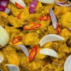 Gà kho sả ớt