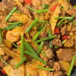 Thịt heo kho măng