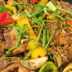 Xương heo hốc mắm sả